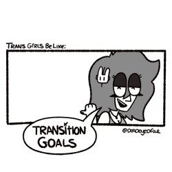 Transition Goals Meme Template
