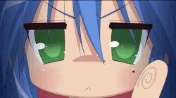 Konata Izumi is watching you Meme Template