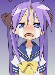 don't cry, Kagami! Meme Template