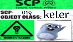 SCP-019 de sing Meme Template