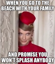 Taylor Swift, The Lover Of Splashing Others Meme Template