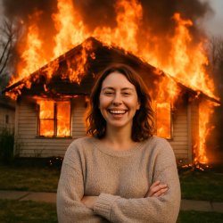 What fire? Meme Template