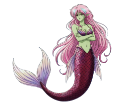 Green mermaid Meme Template