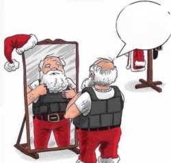 Santa Meme Template