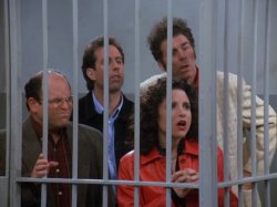 Seinfeld Jail Meme Template