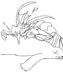 Zoidberg scavenging on a corpse of a seal Meme Template