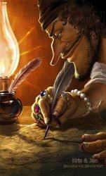 Kurohige writing Meme Template