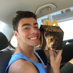 Luigi Mangioni with McDonald's Happy Meal Meme Template