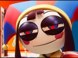 TADC Pomni face Meme Template