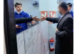 Turkish man Handshaking into Mirror Meme Template