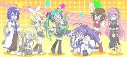 Vocaloid [Lucky Star Style] Meme Template