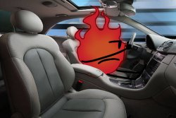 Red Firey Driving Car Meme Template