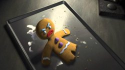Angry Gingerbread Man Meme Template