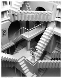 stairs Meme Template