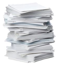Stack of Papers Meme Template