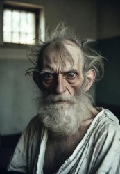 Insane Crazy elderly white man Mental Asylum MAGA Meme Template