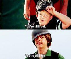 You're still fat benchwarmers Meme Template