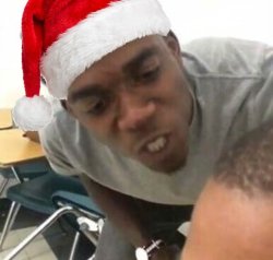 I said we __ Christmas Meme Template