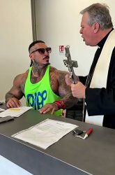 Eros Luxor vs Priest AI image Meme Template