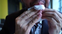 Wiping mouth Meme Template