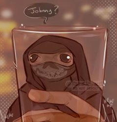 Ghost glass Meme Template