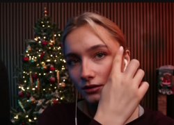 Nanou ASMR Christmas Meme Template