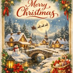 xmas card Meme Template