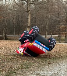 Santa DUI Meme Template