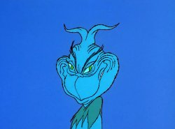 Blue Grinch Meme Template