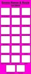 Emma Reese & Rosie Cast Meme Meme Template