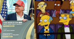 Trump and Burns Seat 0001 Meme Template