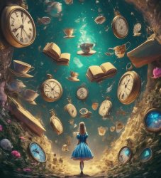 Alice in wonderland Meme Template