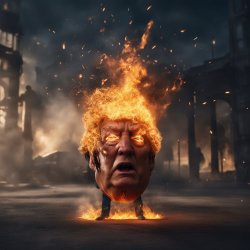 Trump panic when the b*llsh*t doesn't work any more Meme Template