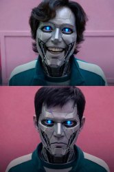 AI squid games Meme Template