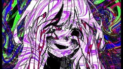 AAAHAHAHHA Laughing White girl rub face in rainbow dimension Meme Template