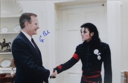 Michael Jackson Handshake Meme Template