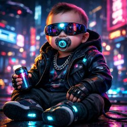 cool baby Meme Template