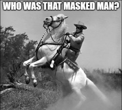 Masked Man Meme Template