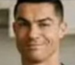 eyebrow ronaldo Meme Template