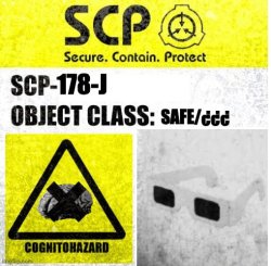 SCP-178-J Meme Template