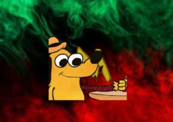 Burning elements for christmas Meme Template