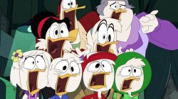DuckTales gang screaming Meme Template