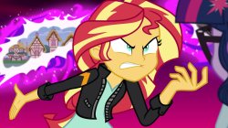 Sunset Shimmer is mad Meme Template