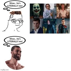 Wow He's Literally Me Meme Template