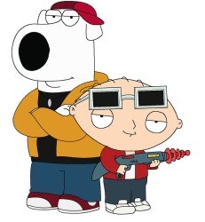 Stewie and Brian the Generation Z Guys Meme Template