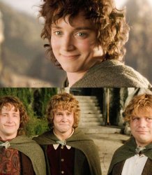 Frodo goodbye Meme Template