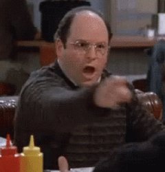 George Costanza pointing Meme Template