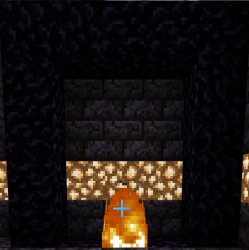 nether portal fire Meme Template
