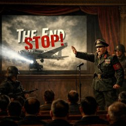 A dictator stops a movie showing Meme Template