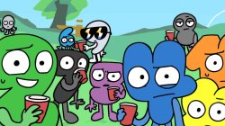 BFDI Algebraliens staring at you (by H4L0CASEY) Meme Template